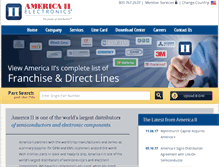 Tablet Screenshot of americaii.com